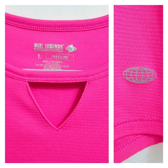 Performance Tee by Reel Legends, Wicking Stretchy Fabric, Size Large - Picture 8 of 9